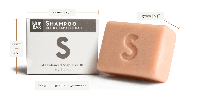Mini shampoo - curly or dry hair - Nuebar