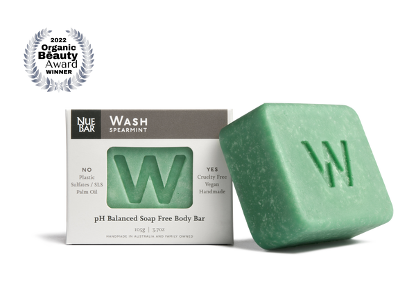 Solid body wash bar - spearmint