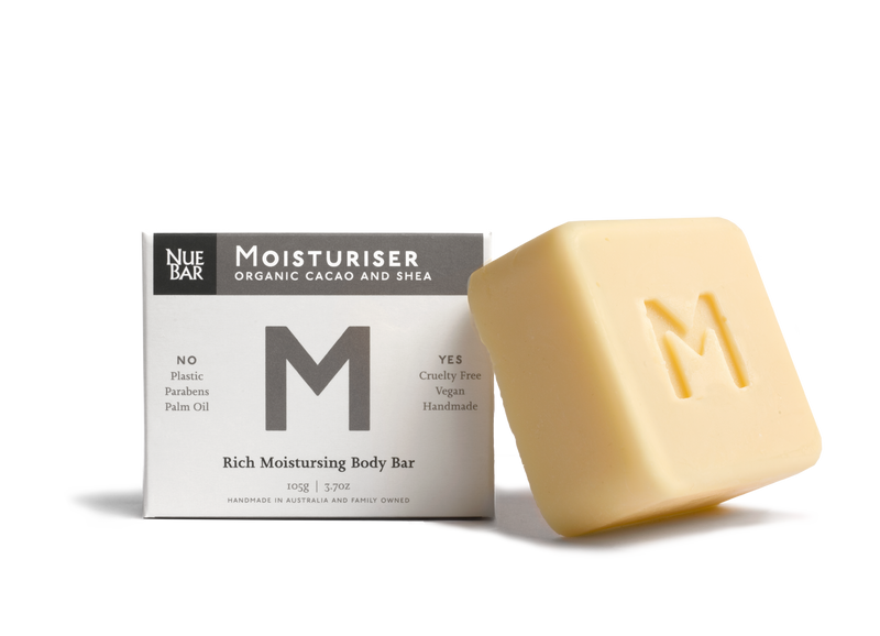 Solid body moisturiser bar - cacao and shea